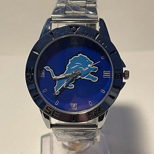 Detroit Lions NFL Stainless-Steel Men's Watch NEW